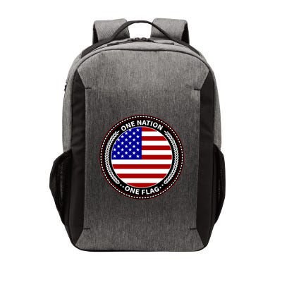 America One Nation One Flag Vector Backpack