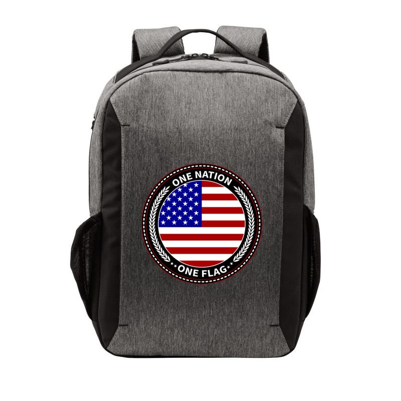 America One Nation One Flag Vector Backpack