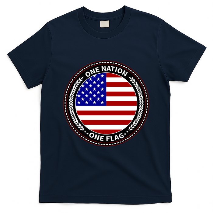 America One Nation One Flag T-Shirt