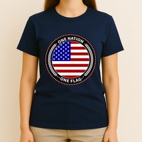 America One Nation One Flag T-Shirt