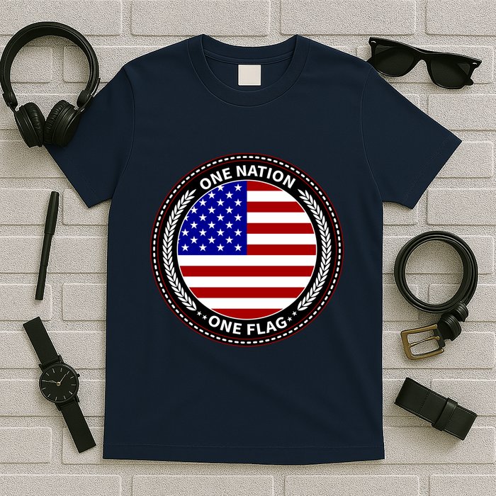 America One Nation One Flag T-Shirt