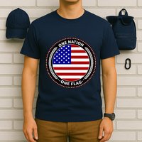 America One Nation One Flag T-Shirt
