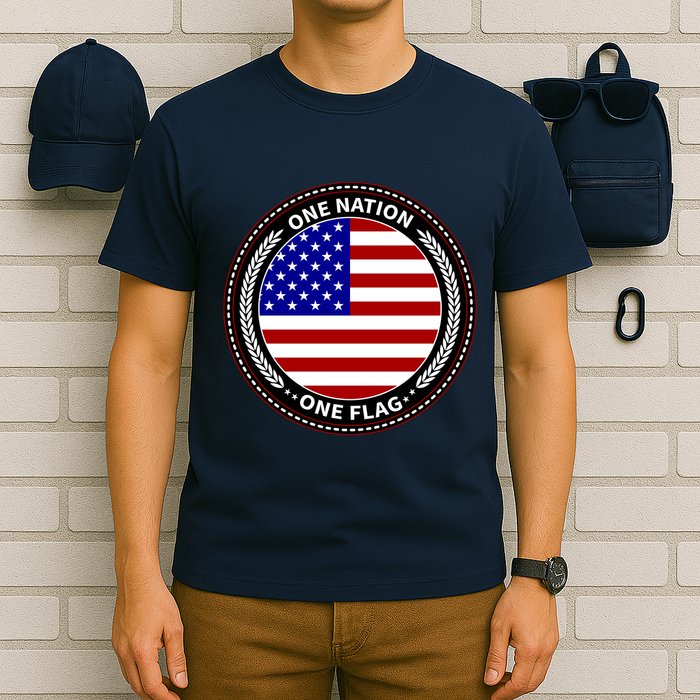 America One Nation One Flag T-Shirt