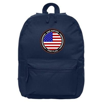 America One Nation One Flag 16 in Basic Backpack
