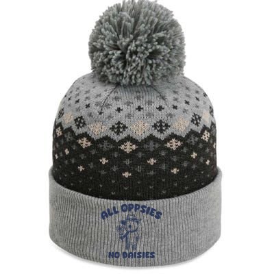 All Oopsies No Daisies Cute Bear The Baniff Cuffed Pom Beanie