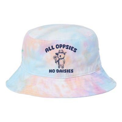 All Oopsies No Daisies Cute Bear Tie Dye Newport Bucket Hat