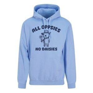 All Oopsies No Daisies Cute Bear Unisex Surf Hoodie