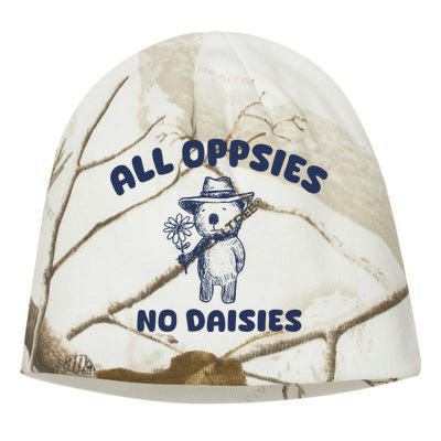 All Oopsies No Daisies Cute Bear Kati - Camo Knit Beanie