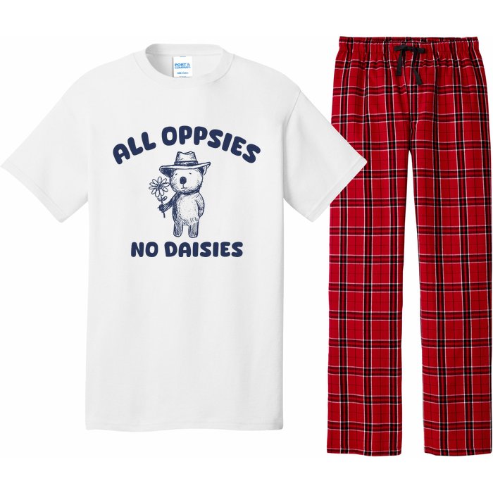 All Oopsies No Daisies Cute Bear Pajama Set