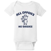 All Oopsies No Daisies Cute Bear Baby Bodysuit