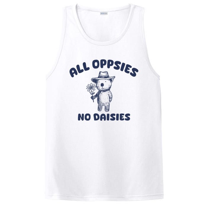 All Oopsies No Daisies Cute Bear PosiCharge Competitor Tank