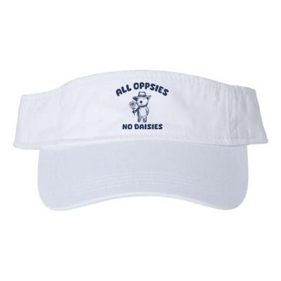 All Oopsies No Daisies Cute Bear Valucap Bio-Washed Visor