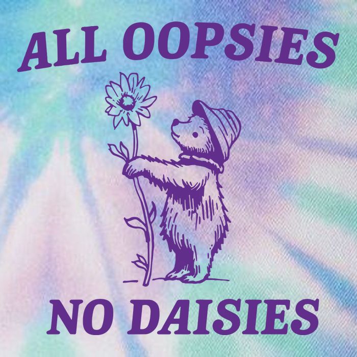 All Oopsies No Daisies Legacy Tie Dye Trucker Hat
