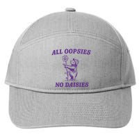 All Oopsies No Daisies 7-Panel Snapback Hat