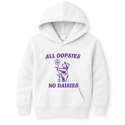All Oopsies No Daisies Kids Hoodie