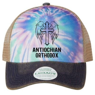 Antiochian Orthodox / Orthodox Christian Modern Font Design Legacy Tie Dye Trucker Hat