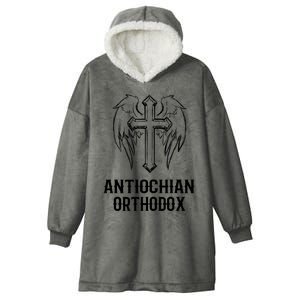 Antiochian Orthodox / Orthodox Christian Modern Font Design Hooded Wearable Blanket