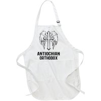 Antiochian Orthodox / Orthodox Christian Modern Font Design Full-Length Apron With Pockets