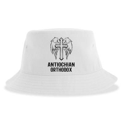 Antiochian Orthodox / Orthodox Christian Modern Font Design Sustainable Bucket Hat