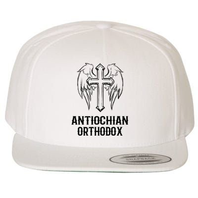 Antiochian Orthodox / Orthodox Christian Modern Font Design Wool Snapback Cap