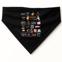 Abc Of Positive And Encouraging Words USA-Made Doggie Bandana