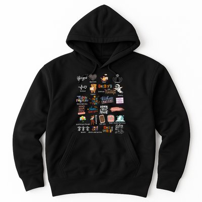 Abc Of Positive And Encouraging Words Hoodie
