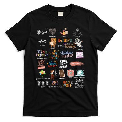 Abc Of Positive And Encouraging Words T-Shirt