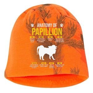 Anatomy Of Papillion Dog Lover Kati - Camo Knit Beanie