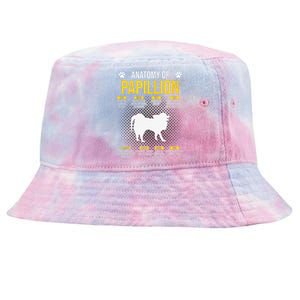 Anatomy Of Papillion Dog Lover Tie-Dyed Bucket Hat