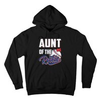 Aunt of Rookie 1 Years old Team 1st Birthday Baseball Hoodie