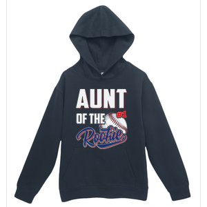 Aunt of Rookie 1 Years old Team 1st Birthday Baseball Urban Pullover Hoodie