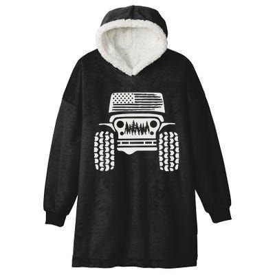 American Off Road 4x4 Hooded Wearable Blanket