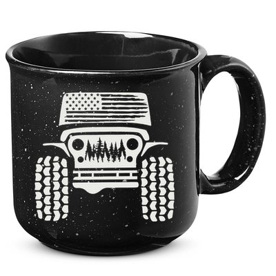 American Off Road 4x4 15oz Campfire Ceramic Mug
