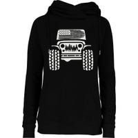 American Off Road 4x4 Womens Funnel Neck Pullover Hood