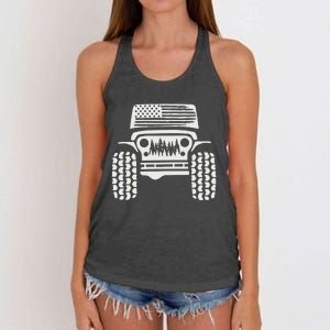 American Off Road 4x4 Women's Knotted Racerback Tank