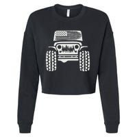 American Off Road 4x4 Cropped Pullover Crew