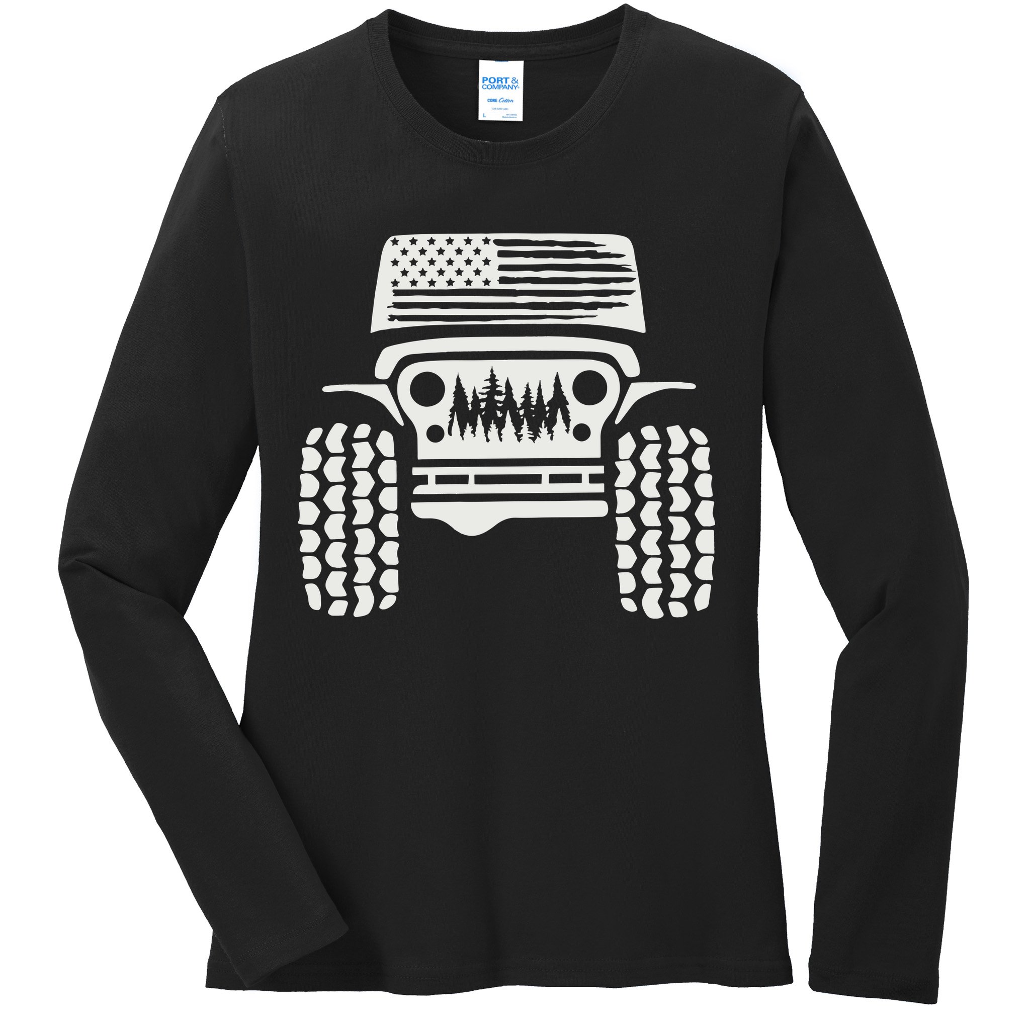 American Off Road 4x4 Ladies Long Sleeve Shirt