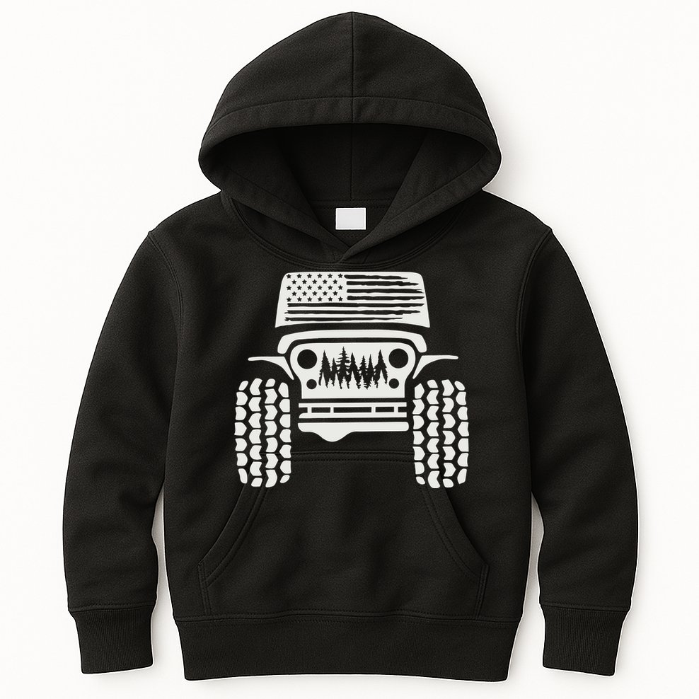 American Off Road 4x4 Kids Hoodie