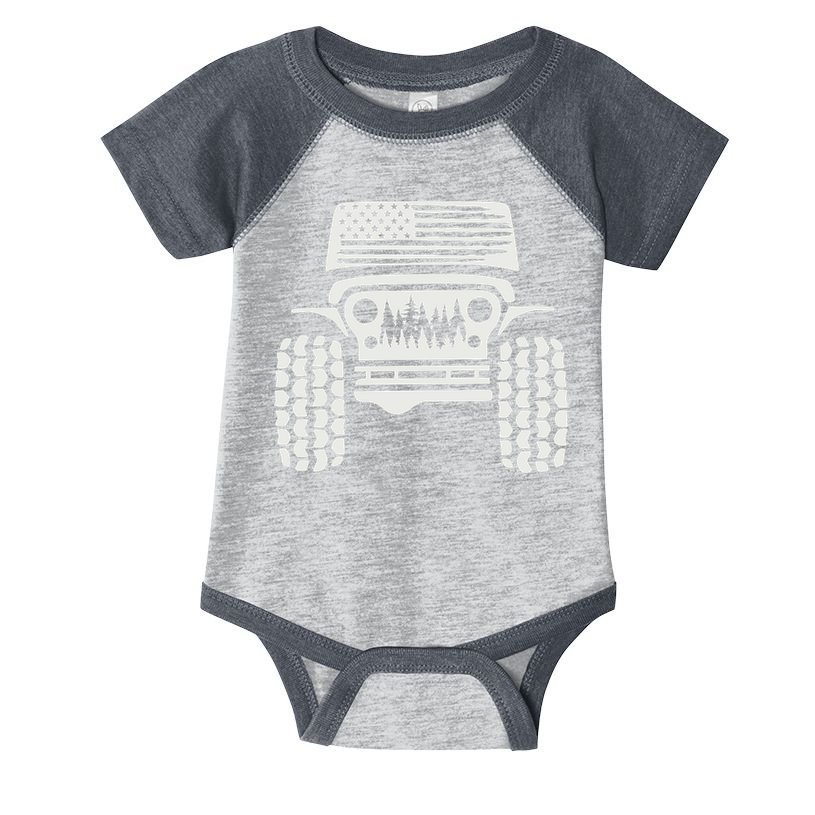 American Off Road 4x4 Infant Baby Jersey Bodysuit