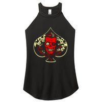 Ace Of Spades Zombie Women's Perfect Tri Rocker Tank