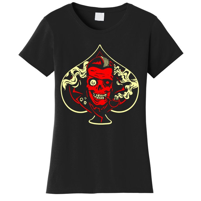 Ace Of Spades Zombie Women's T-Shirt