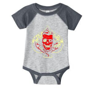 Ace Of Spades Zombie Infant Baby Jersey Bodysuit