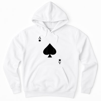 Ace Of Spades Deck Of Cards Halloween Costume Hoodie