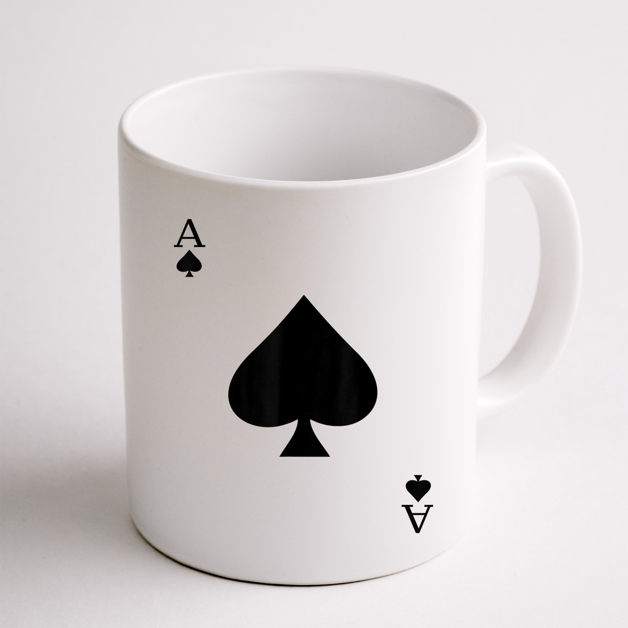 Ace Of Spades Deck Of Cards Halloween Costume Mug