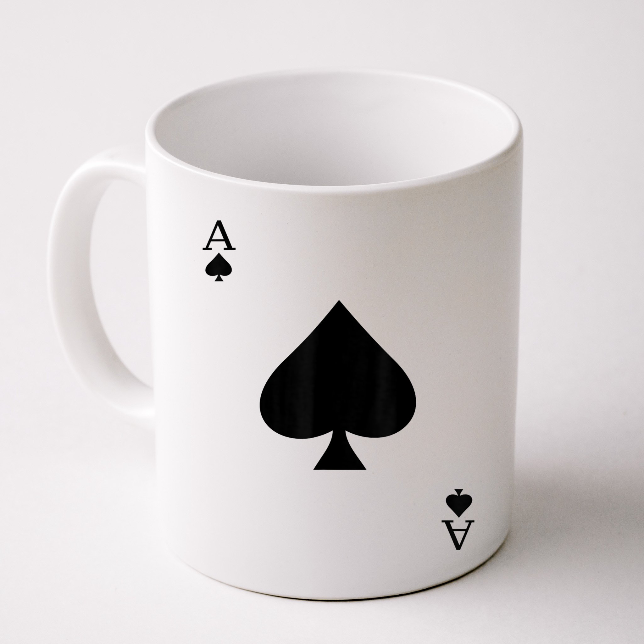Ace Of Spades Deck Of Cards Halloween Costume Mug