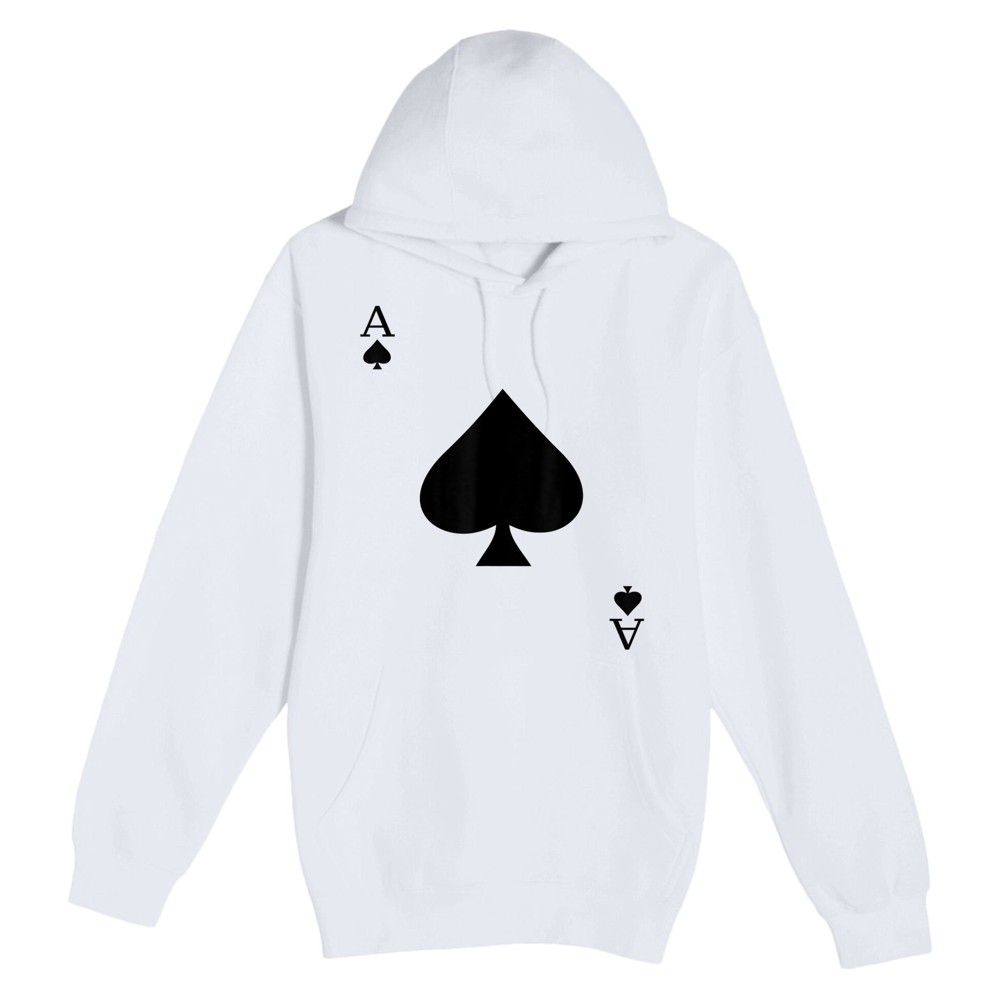 Ace Of Spades Deck Of Cards Halloween Costume Premium Pullover Hoodie