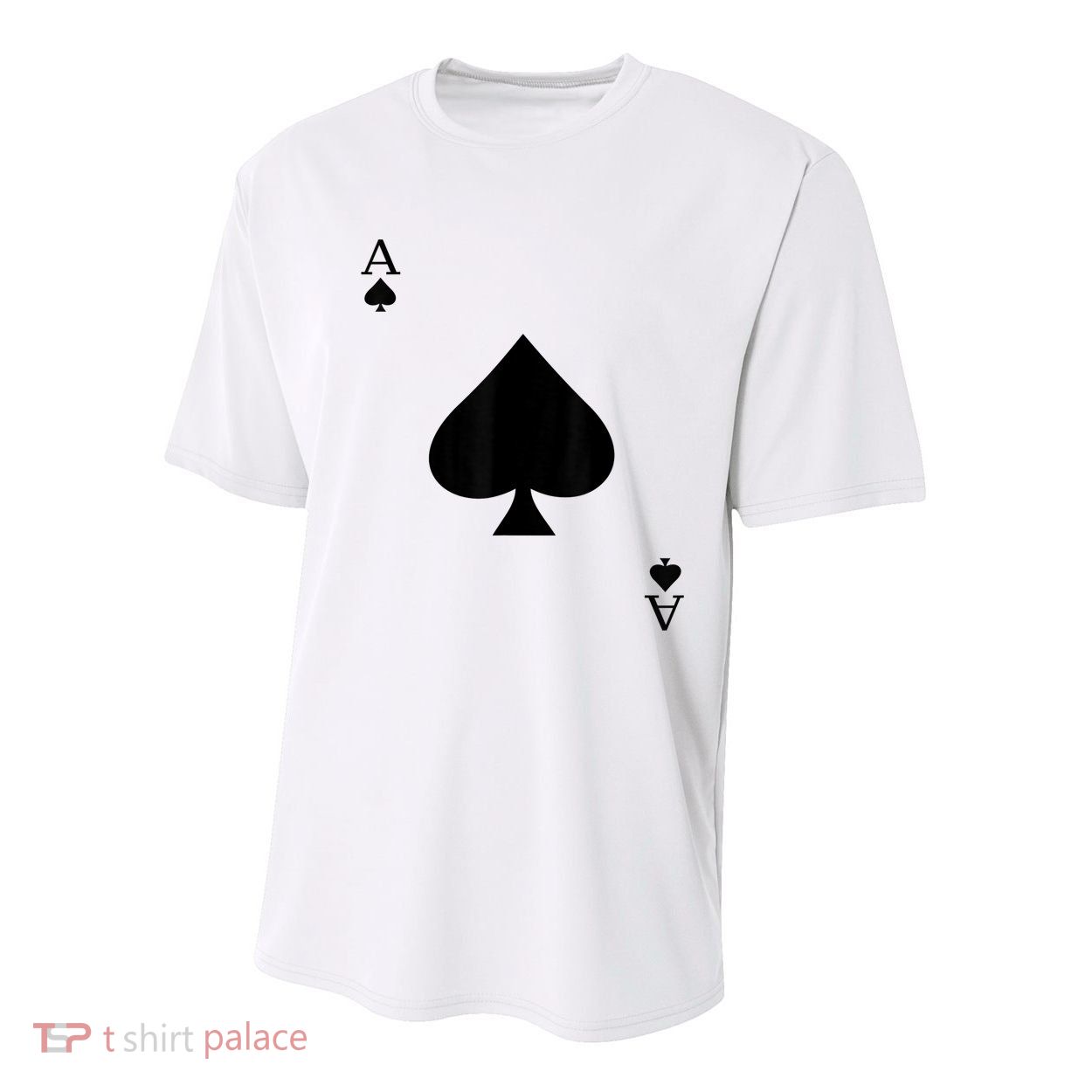 Ace Of Spades Deck Of Cards Halloween Costume Youth Performance Sprint T-Shirt