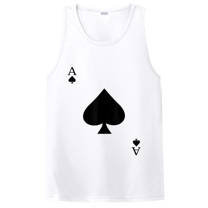 Ace Of Spades Deck Of Cards Halloween Costume PosiCharge Competitor Tank