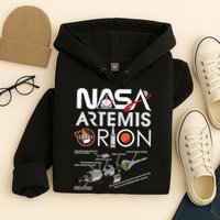Artemis Orion Space Launch System SLS Schematics Hoodie