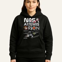 Artemis Orion Space Launch System SLS Schematics Hoodie